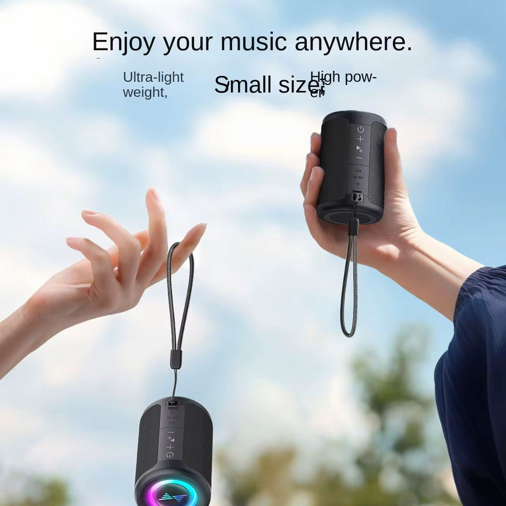 مكبر صوت محمول عالي الجودة – صوت نقي وعميق – تصميم أنيق وقوي