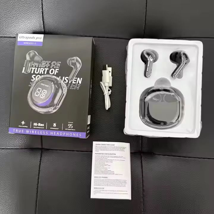 سماعات أذن رياضية لاسلكية AIR 39 TWS مع شاشة | صوت HiFi وبطارية طويلة الأمد