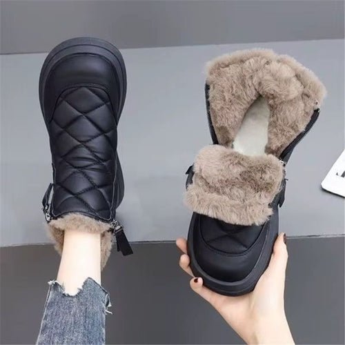 حذاء بفرو للشتاء متوفر الان