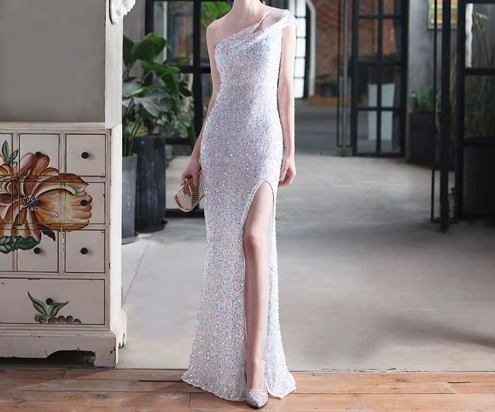 فساتين حفلات بدون اكمام وصل حديثا