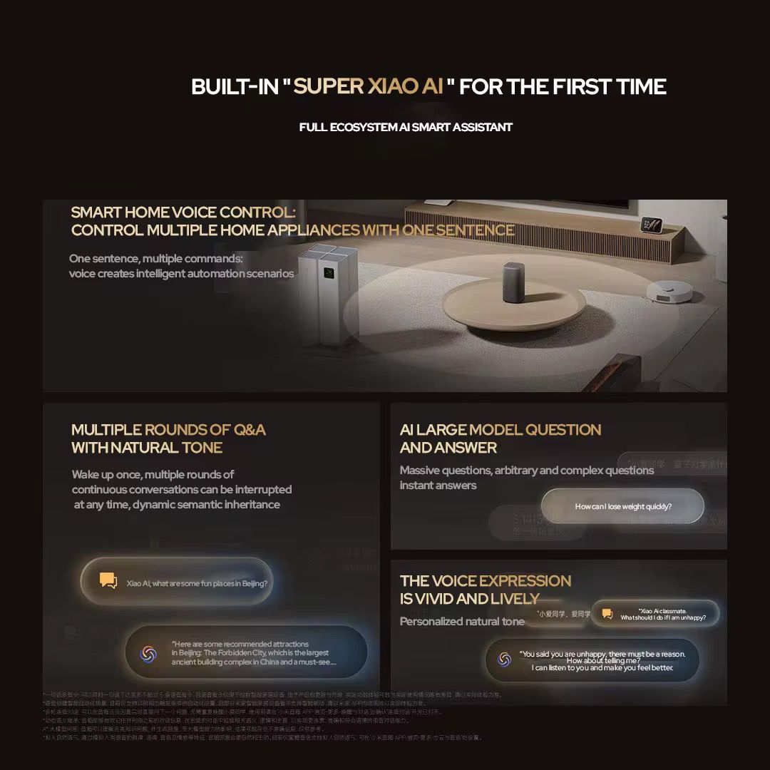 مكبر صوت شاومي الذكي برو – صوت قوي بتقنية بلوتوث وذكاء اصطناعي | بيت البركة