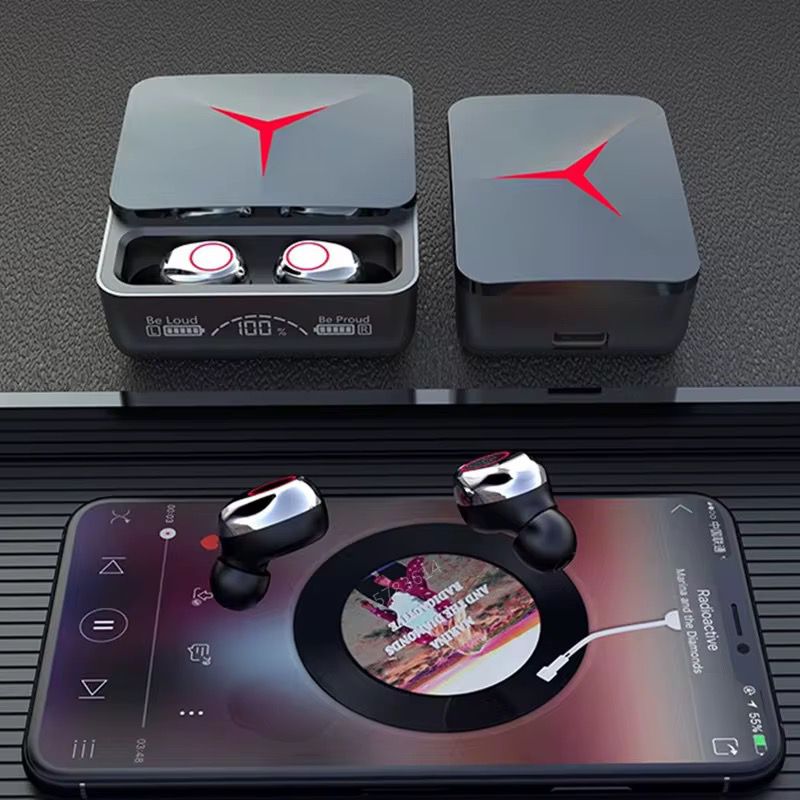 سماعات ألعاب لاسلكية DODOUP M90 TWS أصلية | صوت محيطي قوي وبطارية تدوم طويلاً | بلوتوث ذكي للهاتف