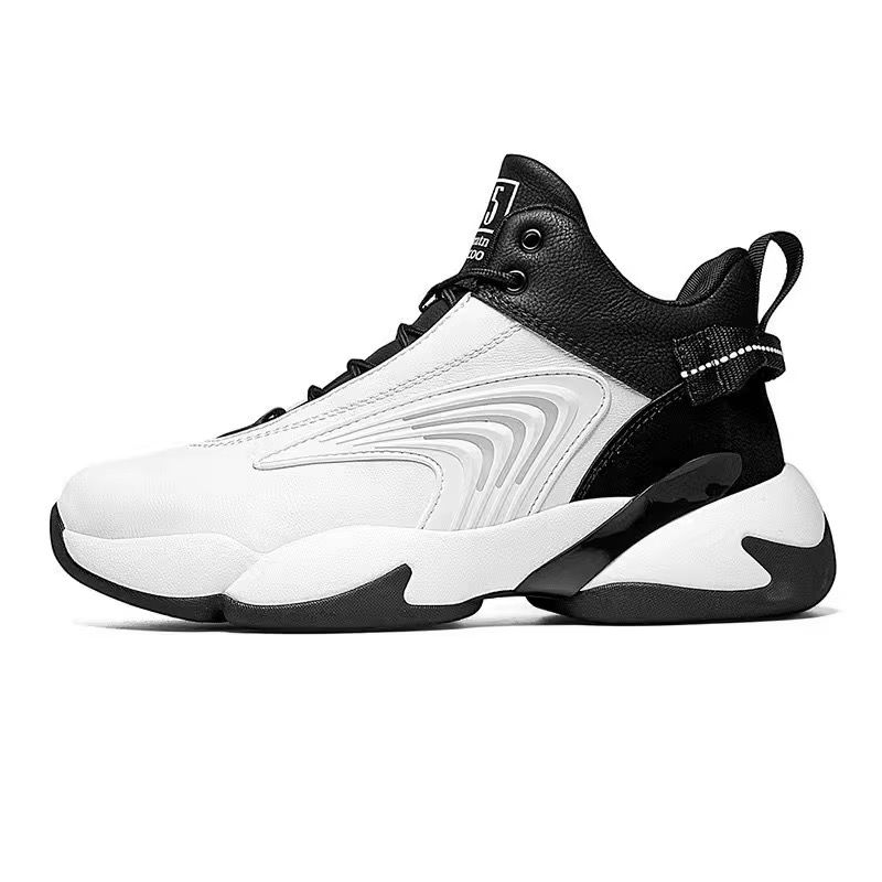 احذيه رجاليه رياضيه بنعل سميك موديل حديث من الطراز الكورى تصميم مضد للانزلاق