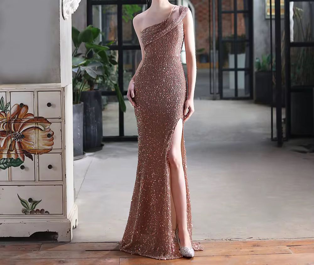 فساتين حفلات بدون اكمام وصل حديثا